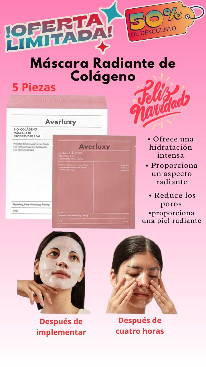 Mascarilla de colágeno ™ VENTA DE FIESTAS